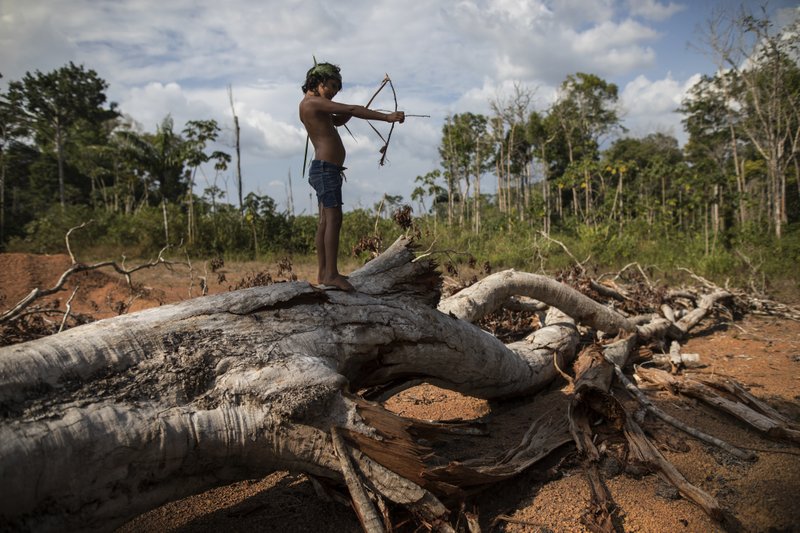 Arrows and smartphones: daily life of Amazon Tembe tribe