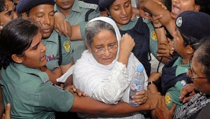 আজ আ.লীগ সভাপতি শেখ হাসিনার কারাবন্দি দিবস