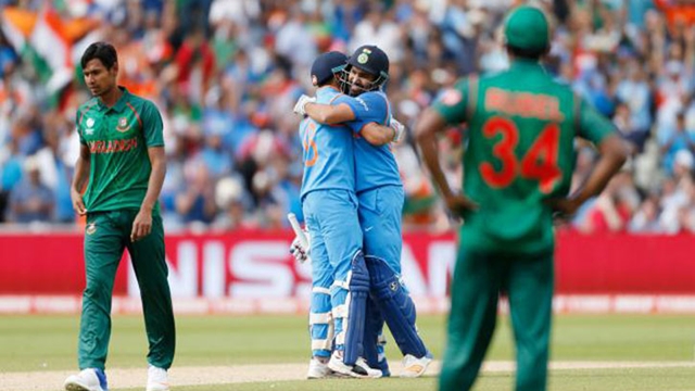 Bangladesh suffer crushing 7-wkt defeat to India