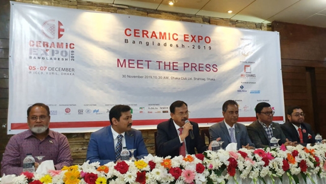 Ceramic expo in city from December 5