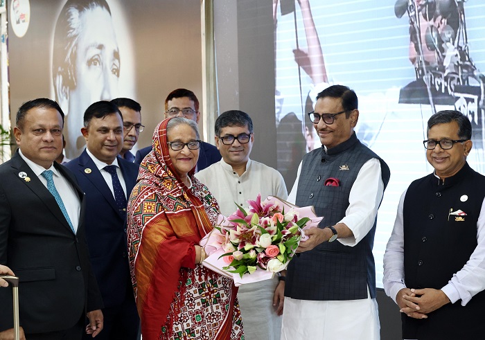 PM Hasina returns home after 3-day official visit to Belgium
