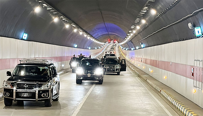 PM opens first ever underwater tunnel in Bangladesh