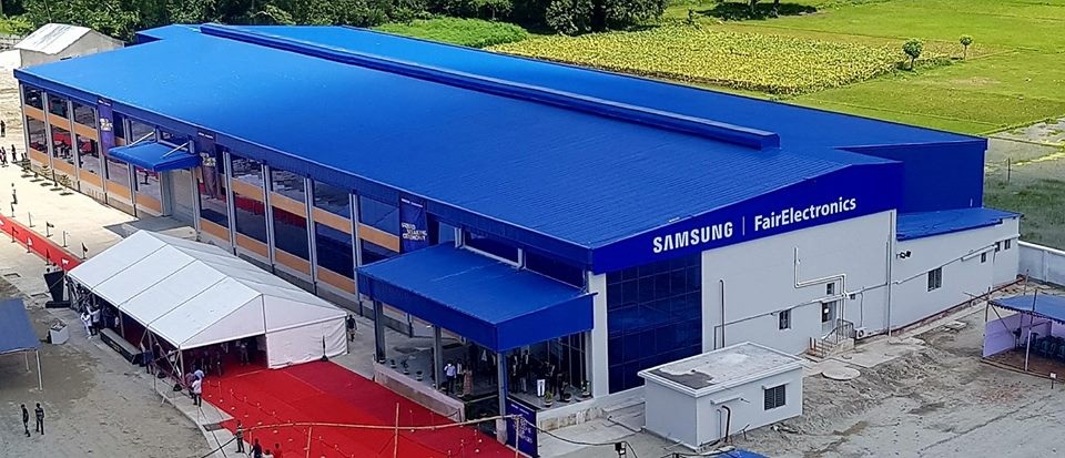 Samsung air conditioner manufacturing plant launched in Narsingdi