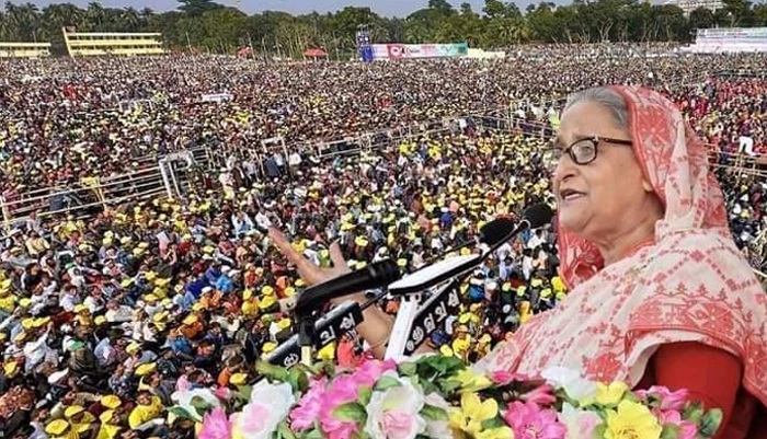 Banks have enough money, reserve is strong: PM tells Jashore rally