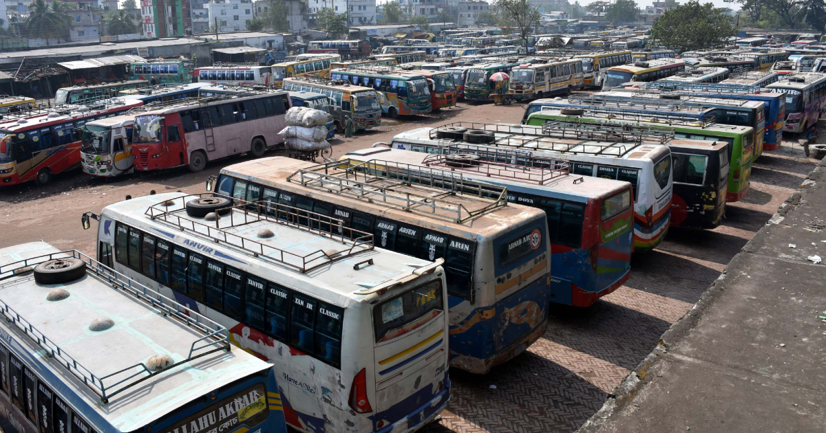 Bus strike cripples southern districts