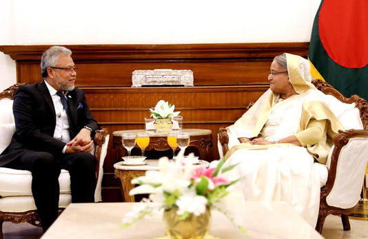 PM hints Dhaka’s readiness to host next D-8 summit in 2020