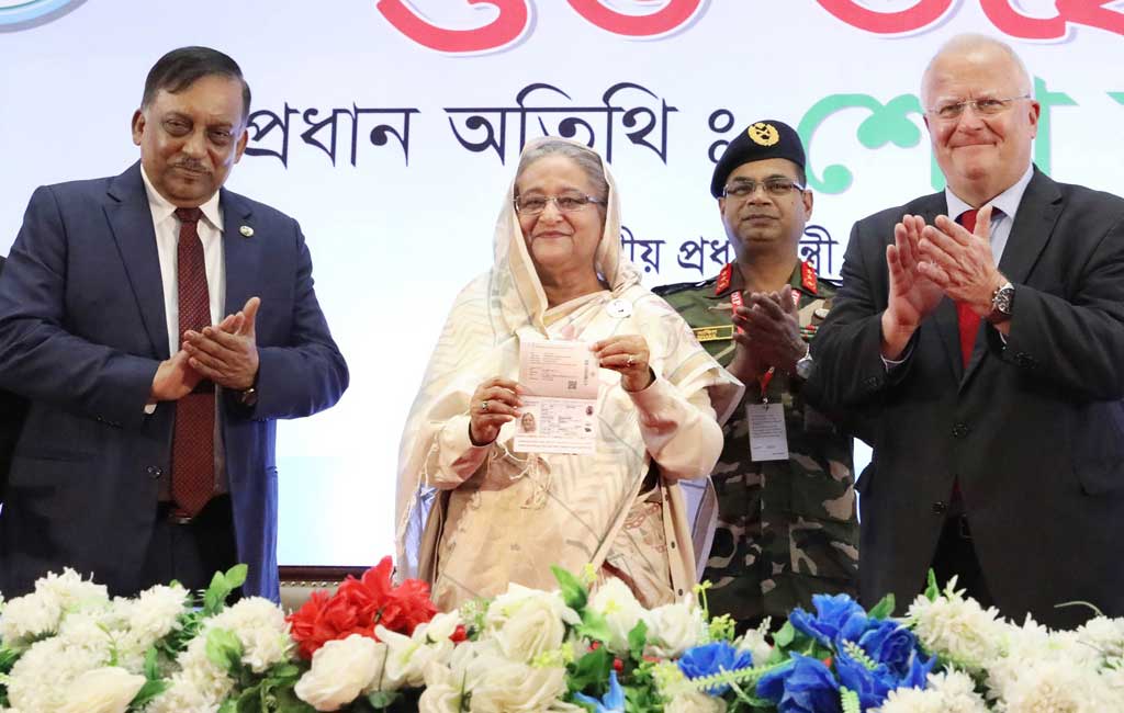 e-Passport to brighten Bangladesh image: PM Hasina