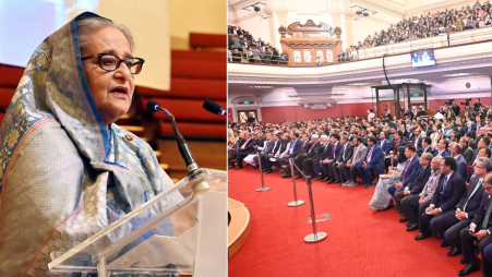 Light up Bangladesh's image abroad: PM Hasina tells London