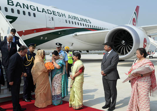 Red carpet rolled out as PM reaches New Delhi