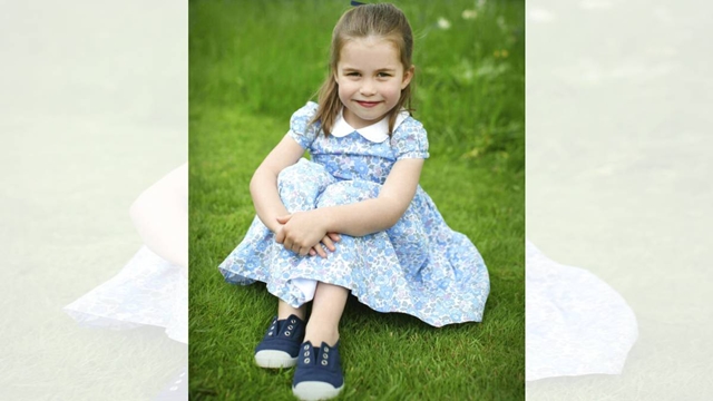 Marking the moment: New photos for Princess Charlotte's 4th