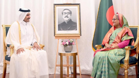 Qatar PM expresses keenness to strengthen relations with Bangladesh