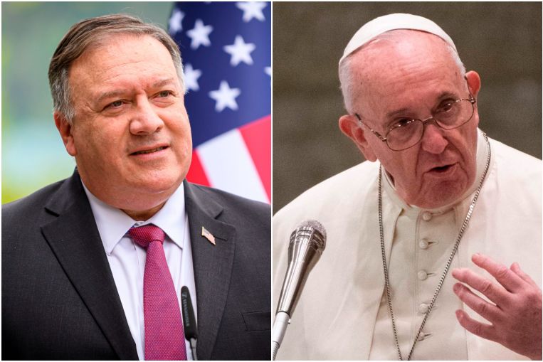 Pope rejects US Secretary of State meeting