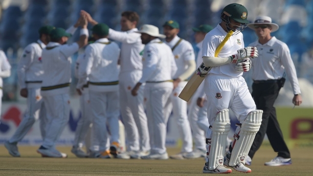 Bangladesh concede innings defeat against Pakistan in first test