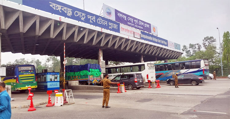 বঙ্গবন্ধু সেতুতে ২৪ ঘণ্টায় ৩ কোটি টাকার টোল আদায়