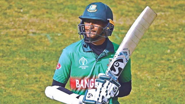 Shakib to auction bat he used in 2019 World Cup