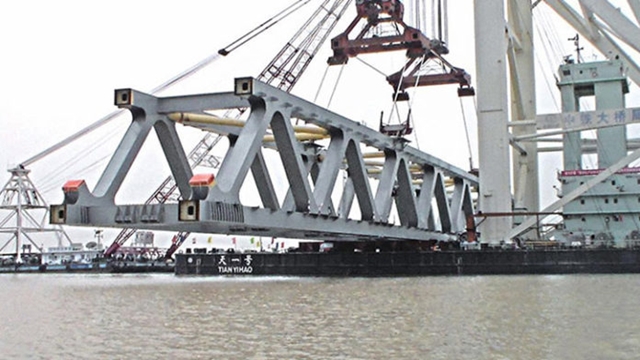 14th span of Padma Bridge to be installed today