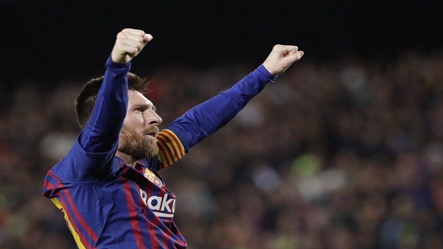 Messi hits 600 goals with a brace, Barca beats Liverpool 3-0