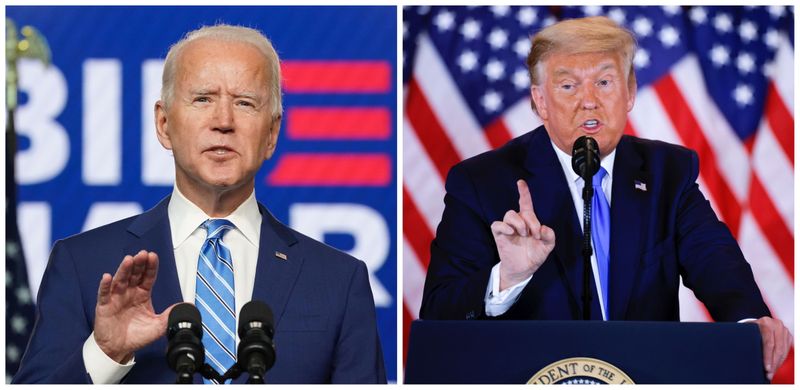 Biden closes in on White House victory, Trump turns to courts