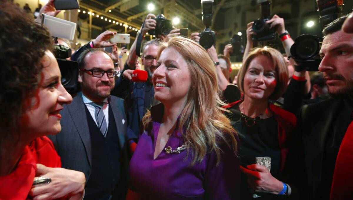 Liberal upstart Caputova elected 1st Slovak female president 