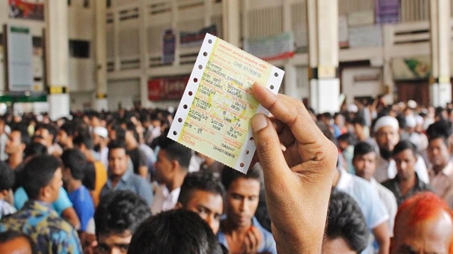 Advance Eid train ticket sale begins