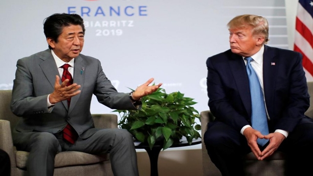Trump, Abe say US and Japan have agreed in principle on trade deal