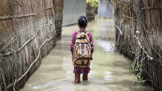 Over 19mn BD kids at front line of climate change disasters: UN report