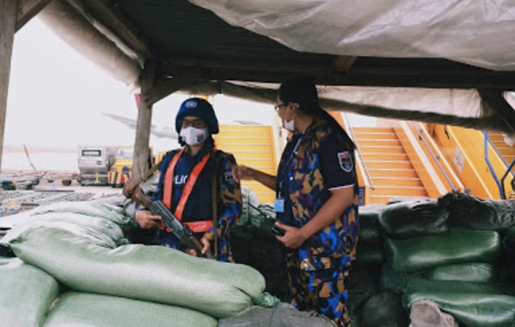 BD women peacekeepers tasked with Congo Airport security