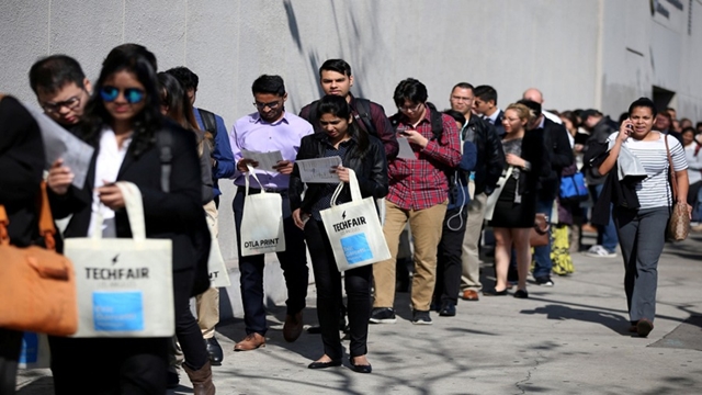 US economy adds 196,000 jobs in March