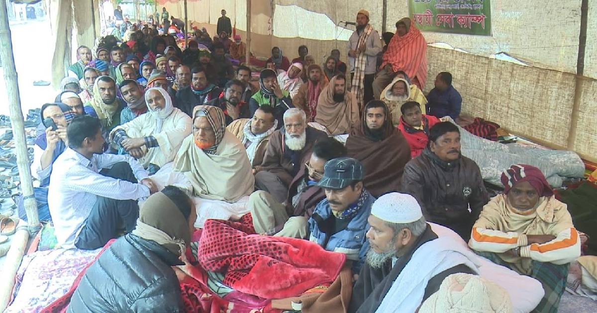 Jute mills workers’ hunger strike rolls into second day