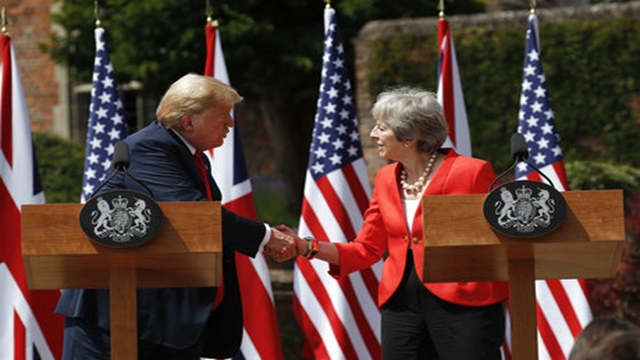 UK, US agree to pursue ‘ambitious’ trade deal after Brexit: May