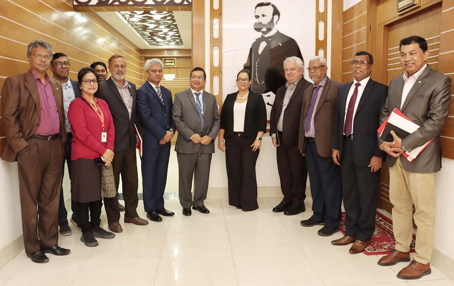 WFP country director meets BDRCS Chairman