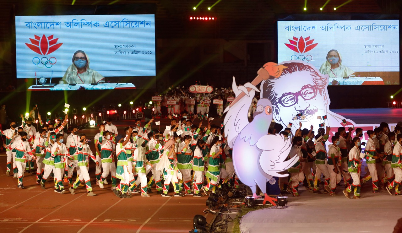 PM opens Bangabandhu 9th Bangladesh Games