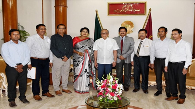 Kazi Nazrul Islam University VC calls on President