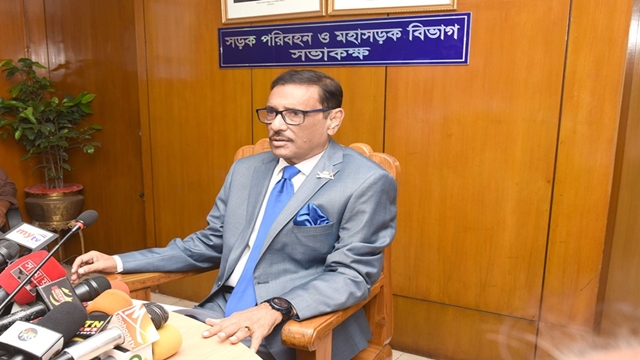 Refrain from calling transport strike: Quader to owners, workers  
