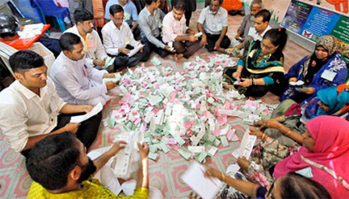 তৃতীয় ধাপে ভোটগ্রহণ শেষ, চলছে গণনা